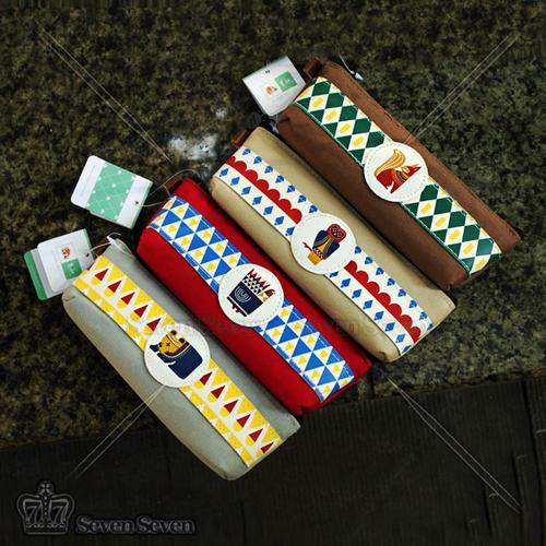  文体用品 笔袋 特价-几何森林船型笔袋4款混 零售价:加盟商登录